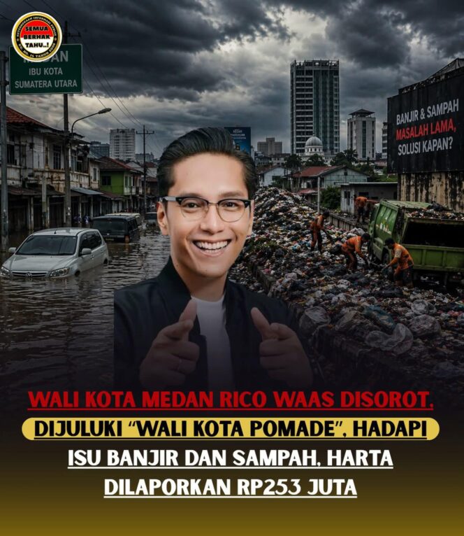 
					Rico Waas di Sorot, Dijuluki “Walikota Pomade” Hadapi Isu Banjir Dan Sampah Hingga Laporan Harta 253 Juta